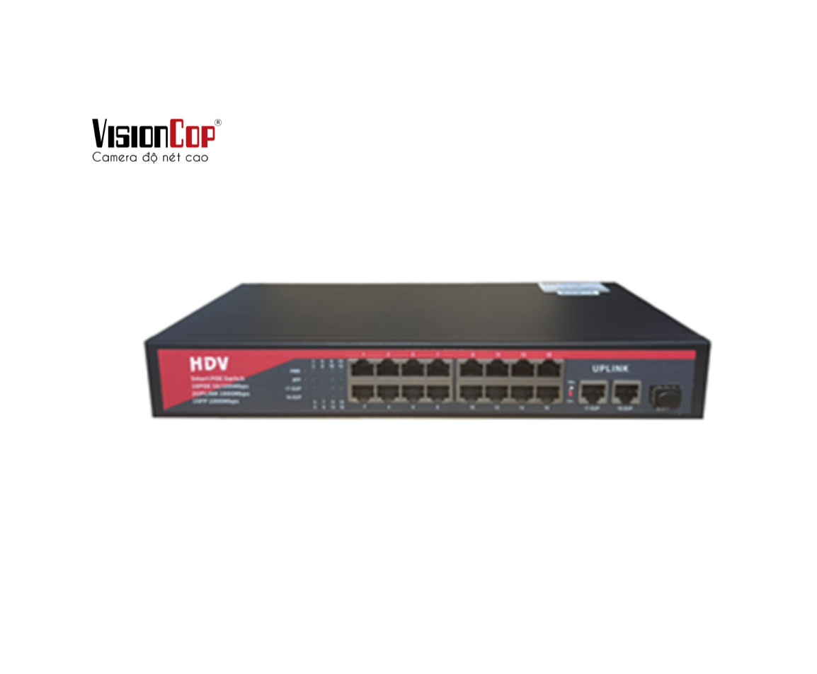 Switch 16 cổng PoE